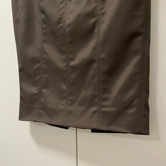 Vintage GUCCI khaki pencil skirt size 40 - Picture 6 of 12